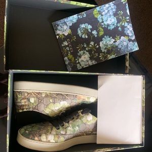 Gucci Sneaker with Floral Design